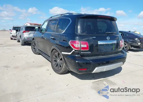 2017 Nissan Armada Platinum z USA, uszkodzony, nr VIN JN8AY2ND5H9008630